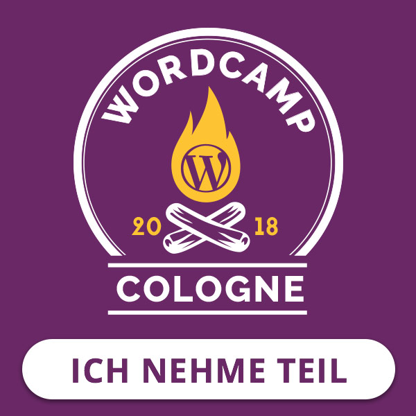 WordCamp Cologne 2018: DSGVO, Gutenberg und Twenty Nineteen
